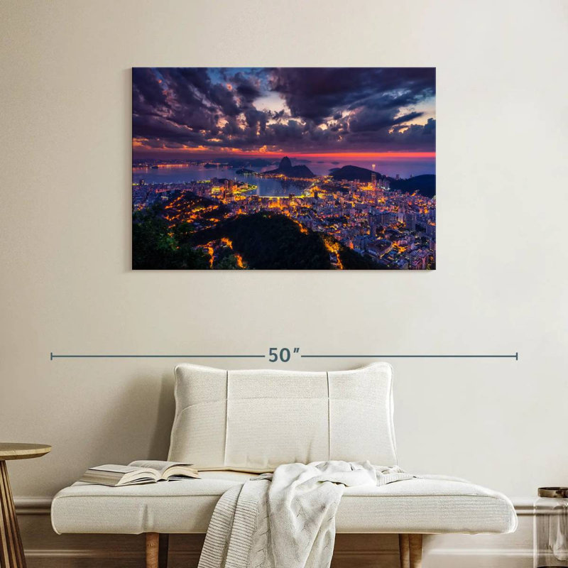 Horizon de Nicci Rio De Janeiro, H 26 po x l 39 po