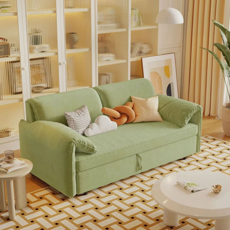 Canapé-lit convertible en tissu Green Cat, 59.06"W*36.22"D*34.65"H