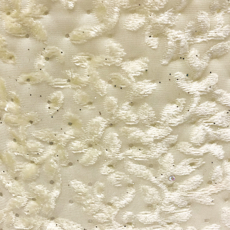 Tissu wonderland, Blanc cassé