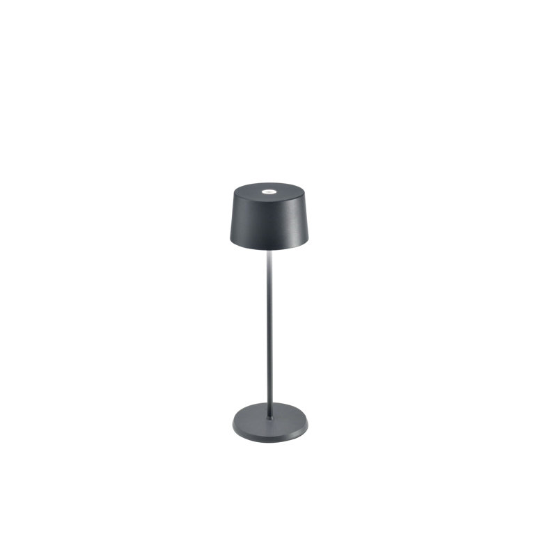 Olivia Pro Table Lamp, Dark Gray, Dark Gray