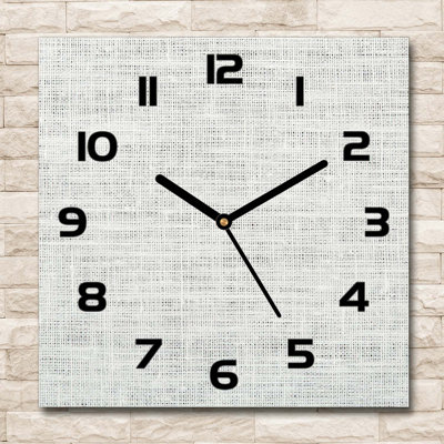 Het Glass Wall Clock