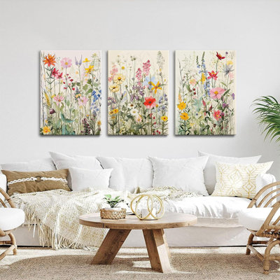 3 Piece Wrapped Canvas Print