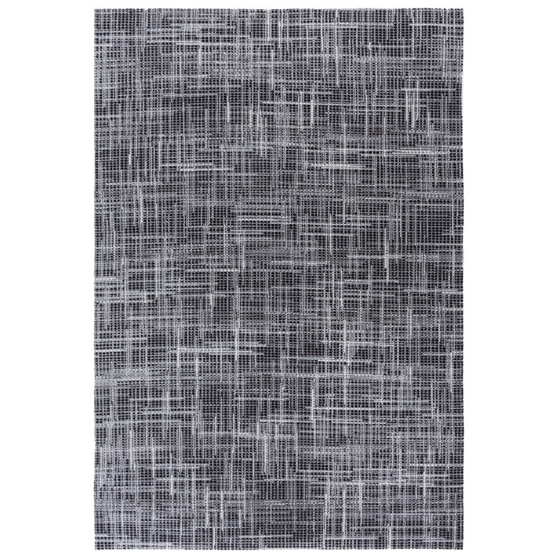 Mila 228 Performance Abstract Rug, Round 6'7"