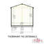 7 ft x 7 ft Thornham Beach Summer House