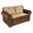 Lilac 67'' Upholstered Loveseat