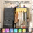 6-Drawer Storage Dresser with LED Lights, Hanging Rack & Charging Station-1228887851