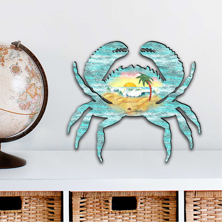 Tiburon Crab scenic Figurine The Holiday Aisle
