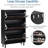 Slim Shoe Rack With Flip Drawers, Hanging Hooks, Adjustable Panels, And Slits Design For Entryway Organization And Shoe Storage