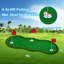 Tapis vert Putting Green pour l'intérieur et l'extérieur, 5 x 10 pi