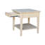 Table de bout en bois massif avec rangement Tiller-60062419