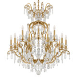 Renaissance 16 - Light Glass Chandelier