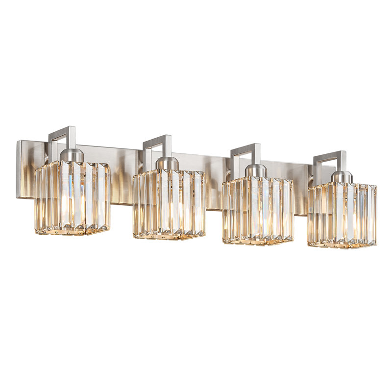 Kyneisha Vanity Light, Sand Nickel, 4 Lights