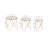 Minehead Glass Top Nesting Tables