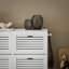 24 Pair Flip Down Shoe Storage