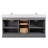 Currahee Free-standing Double Bathroom Vanity with Engineered Stone Top-1050951046