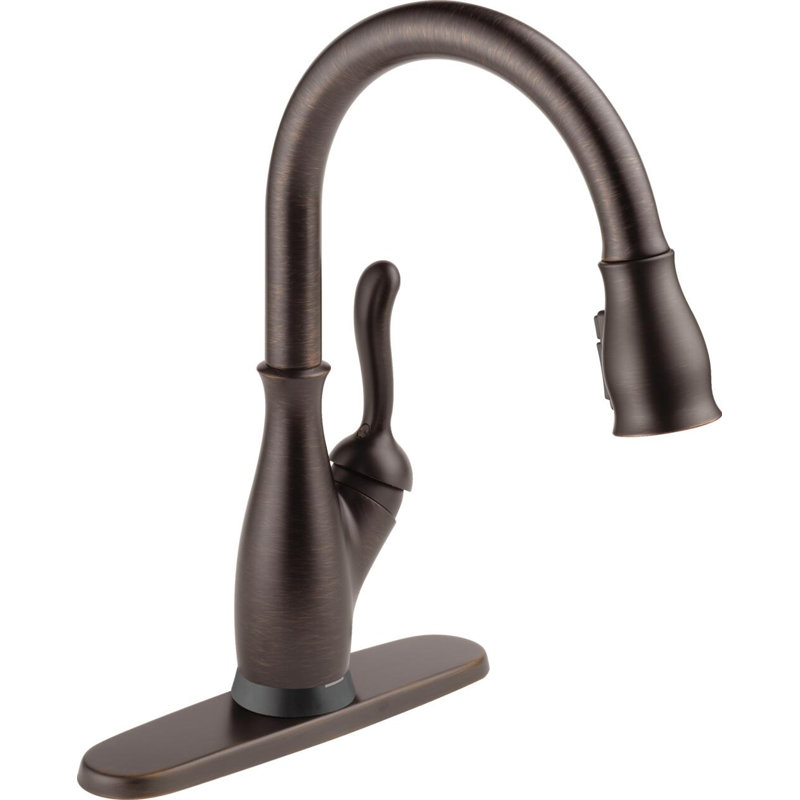Leland Touch2O Kitchen Faucet with Touchless Technology, Venetian Bronze