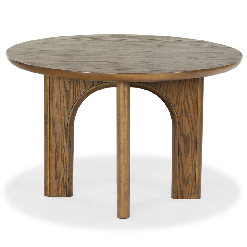 Olivetta Round Dining Table, Medium Oak