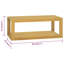 Nisbet Solid Wood Bathroom Shelves-636996763