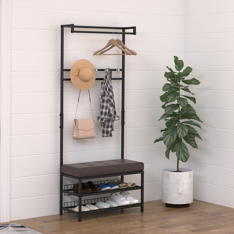 Suni Hall Tree 72.5cm Wide with Shoe Storage