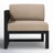 Smith Outdoor Left Arm Lounge Chair with Sunbrella Cushions-2119024208-2139381066