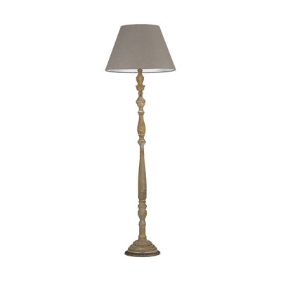 Mckissick 155cm Wood Traditional Floor Lamp