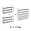 Berowalt 10 Pair Shoe Rack-919090210
