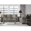 Leinster Faux Leather Upholstered Nailhead Sofa And Loveseat Set