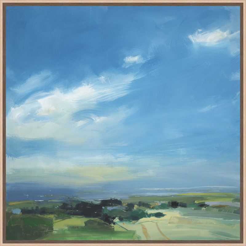 Clad In The Faraway 1 Print by Julia Jensen, 29.25" H x 29.25" W