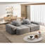 Canapé modulaire moderne capitonné avec 4 coussins-1269655645