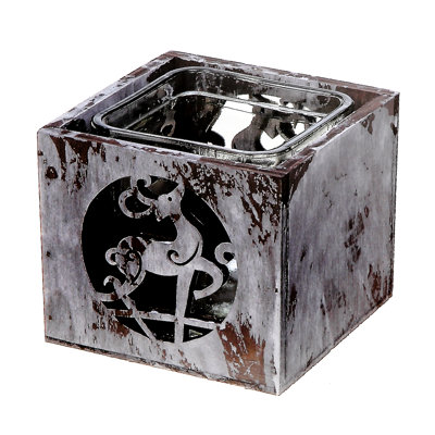 Ensemble de 4 bougies chauffe-plat Reindeer