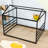 Caslin Metal Canopy Bed-1347137874