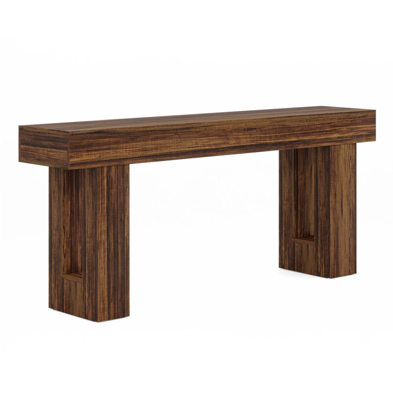 63 Inches Farmhouse Console Table