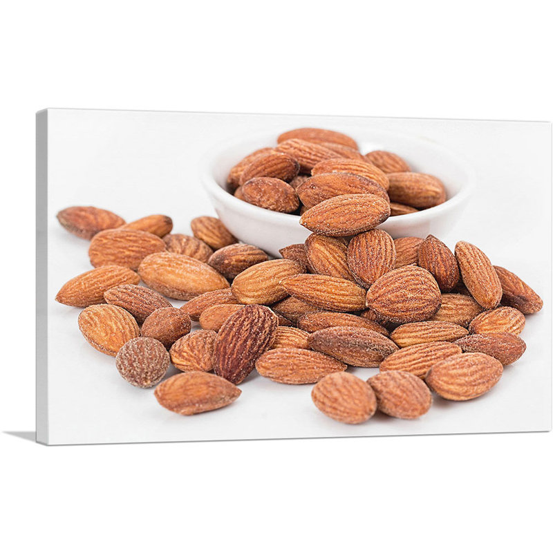 Almonds restaurant Decor - Reproduction de photo sur toile tendue, H 12 po x l 18 po x P 0,75 po