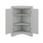 Armoire d'angle avec tablettes et portes réglables-113793376