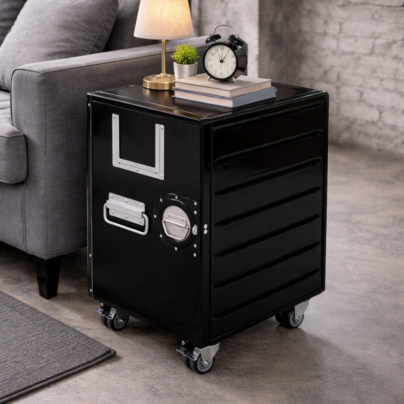 Chariot de table Galley, Noir