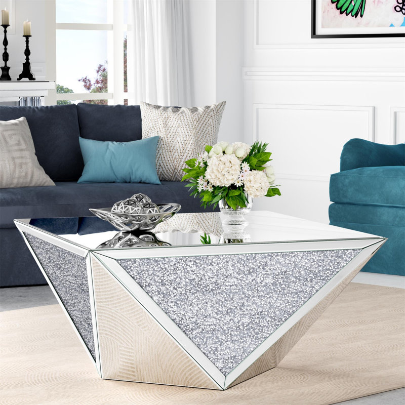 Table basse en verre