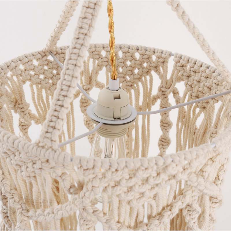 Daleysa 1 - Light White Unique/Statement Pendant