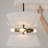 18" Modern 4-light Dimmable Drum Chandelier