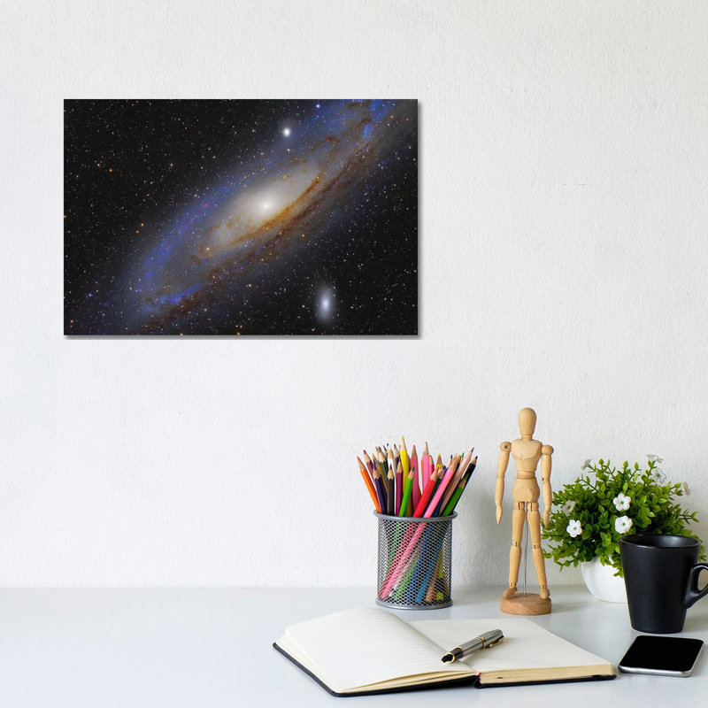 The Andromeda Galaxy (M31) II by Roberto Colombari - Wrapped Canvas Print, 20.32 cm H x 30.48 cm W