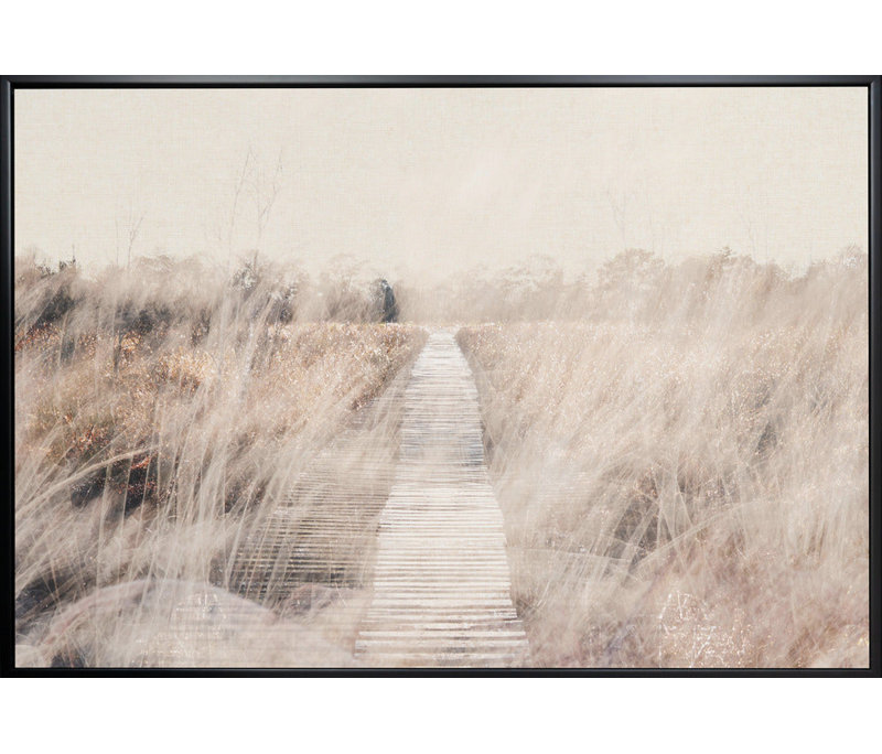Paysage de rêve, H 24 po x l 20 po, Blanc