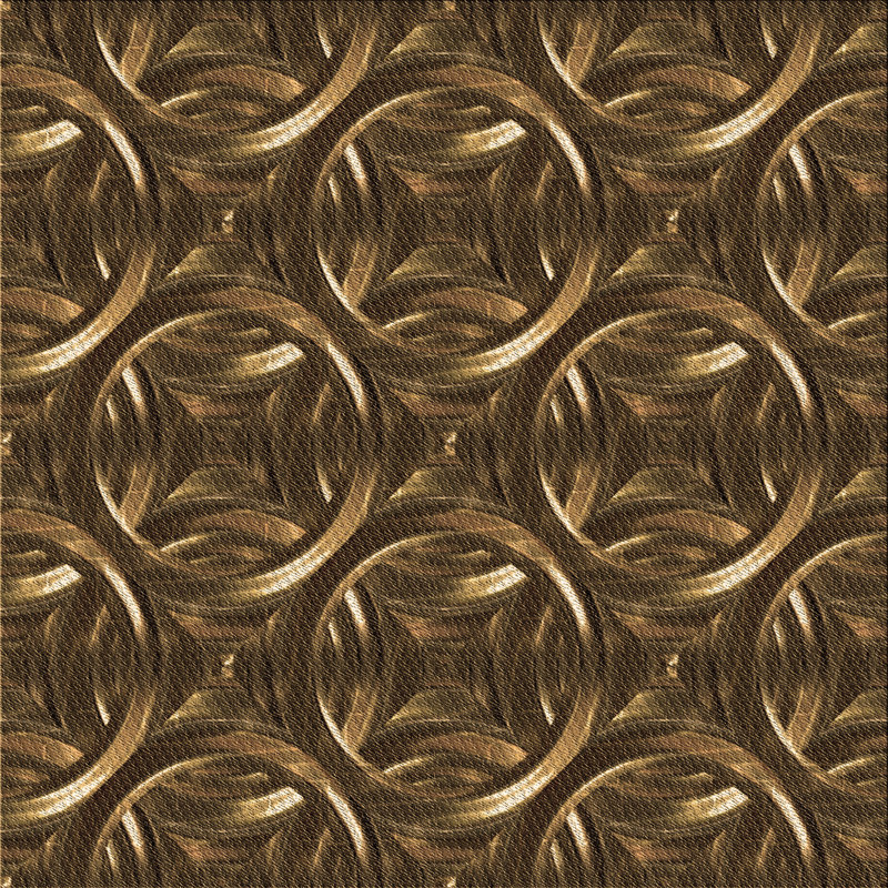 Wool Geometric Indoor Rug, Square 7'