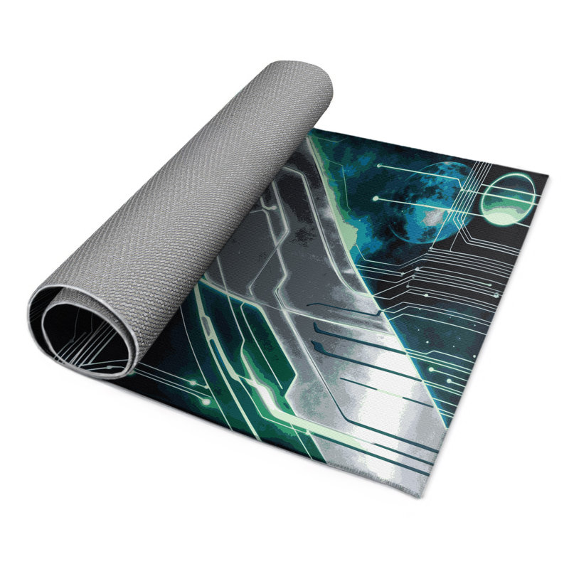 Tapis intérieur et extérieur Stellar Realm, Rectangle 4pi x 6 pi