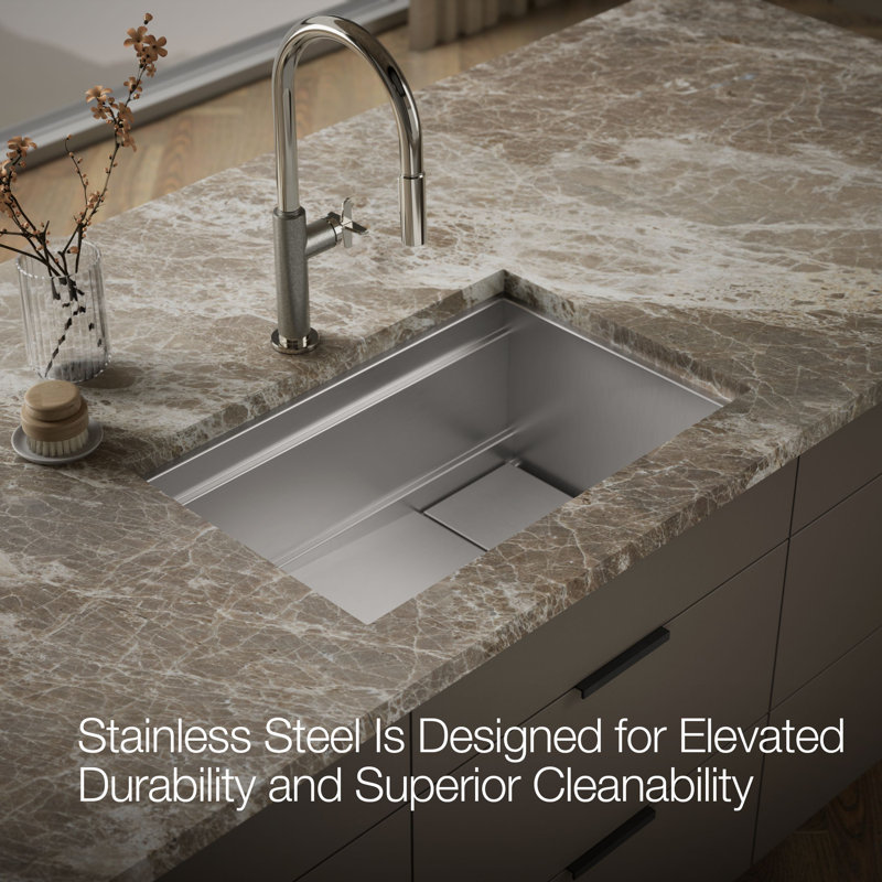 Synthos 27-3/4" Undermount Single-Bowl Kitchen Sink