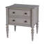 Commode d'appoint rectangulaire 2 tiroirs en bois l 25 po Ginny-957606582