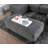 Gray Chenille 5Pc Sectional Set Living Room Furniture Pillows Armless Chair Ottoman Chaise Plush Couch Sectionals