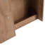 Meuble-lavabo mural 24 po avec lavabo en céramique blanche et porte à fermeture en douceur, emballage KD