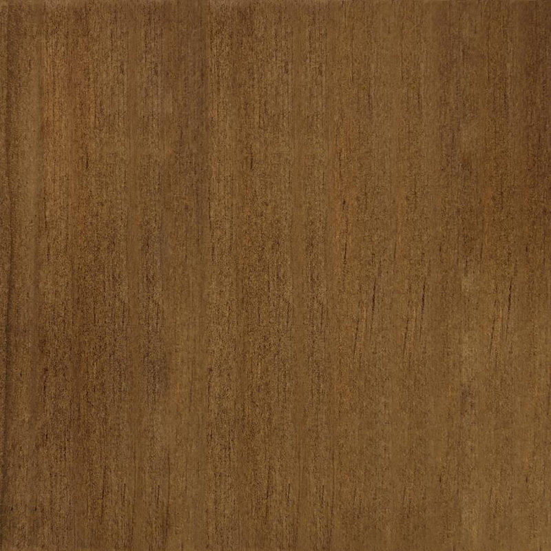 Walnut And Linen Foldable 3-Panel Screen
