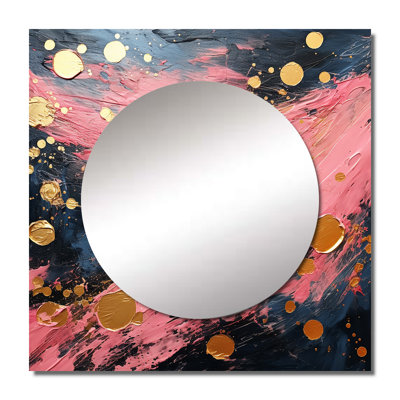 Meinie - Abstract Large Square Mirror For Wall Art Decor