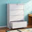 4 Drawer Lateral File Cabinet, Heavy Duty Metal Filing Cabinet, 35.4 Inch Wide Locking File Cabinet For Home Office, Space-saving Vertical Storage With Anti-tip Interlock, For Letter/legal/a4 Files