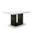 Pentwater Marble Top Solid Wood Base Dining Table